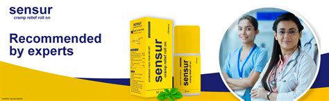 Sensur Ayurvedic Cramp Relief Roll On - 3 X 50ml (Pack of 3)| Fast ...