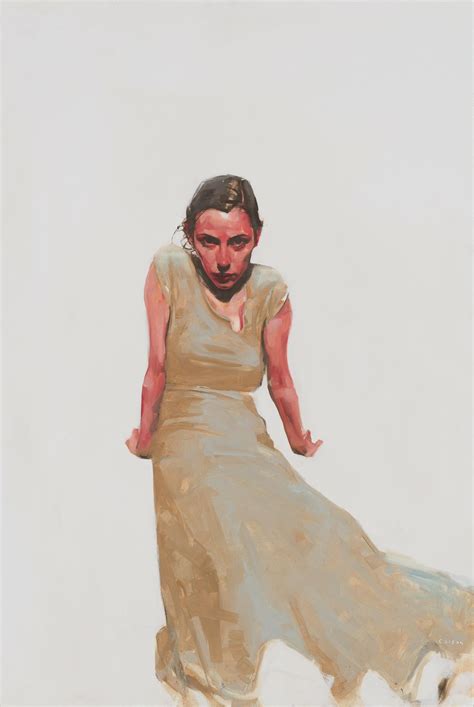 Michael Carson - "Watcher" (2024) Original Oil Portrait Painting by ...