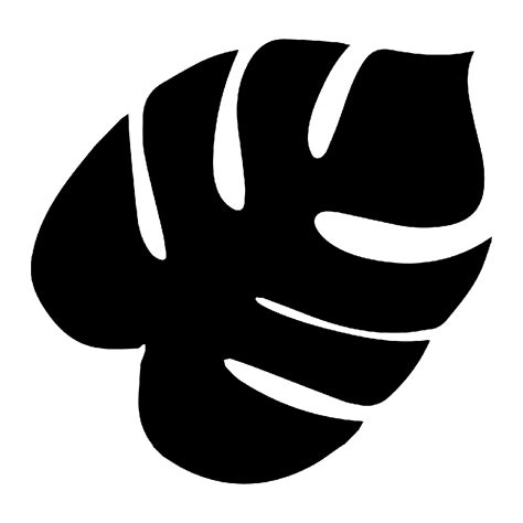 Buy Black monstera Leaf CDR Vector Design 2 Online