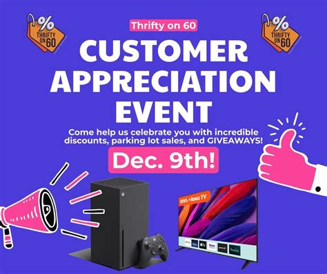 Customer appreciation day, and raffle!!, Thrifty on 60, Cumberland, 9 ...