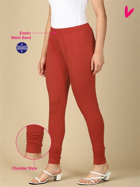 Rose Tan Premium Cotton Stretch Churidar