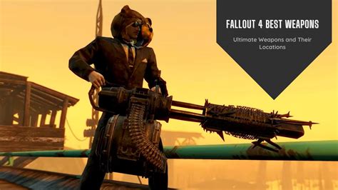 Fallout 4 weapons