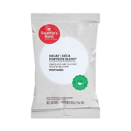 Seattles Best Premeasured Coffee Packs, Decaf Portside Blend, 2.6 oz ...