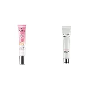 Pond's White Beauty BB+ Fairness Cream 01 Original, 18 g And Lakme ...