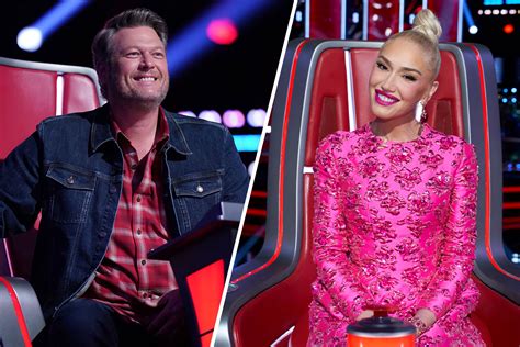 The Voice Season 22 Coaches Blake Shelton & Gwen Stefani Competition