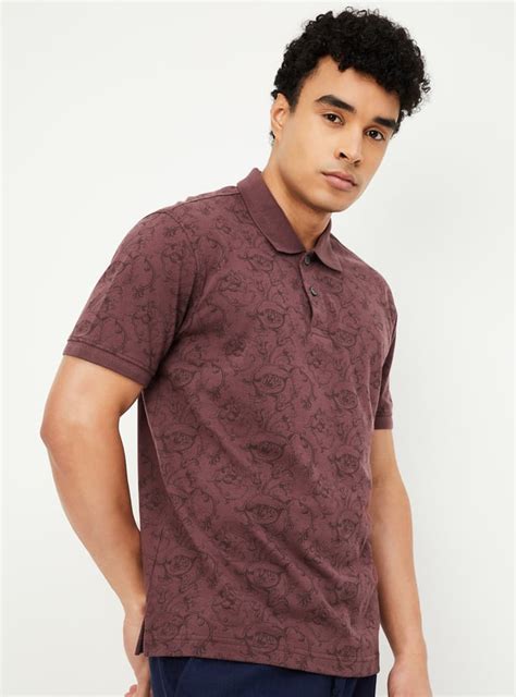 Buy Men Printed Polo T-shirt Online at just Rs. 799.0 - 1000015446784 ...