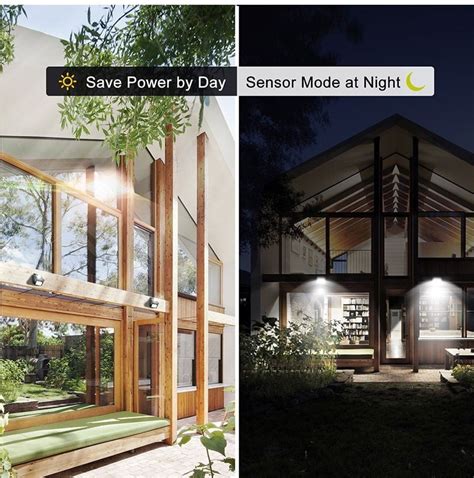 VAKU ® Outdoor Solar Light with PIR (Passive Infrared Sensor) Motion ...