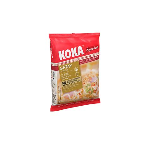 Koka No Msg Satay Chicken Noodles 85G – Chennai Grocers