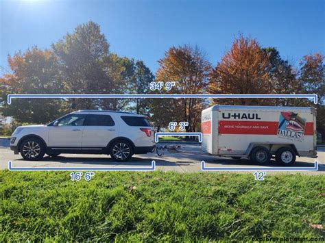 How to: Hauling a 6'x12′ U-Haul cargo trailer across the country ...