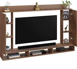 FURNEASER Morris Wall Mount Tv Unit for 55 Inch Engineered Wood TV ...