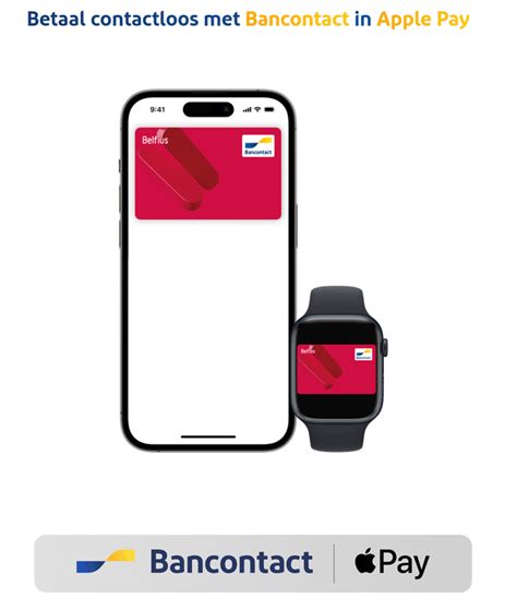 Belfius maakt Bancontact-betalingen in Apple Pay mogelijk - Tweakers