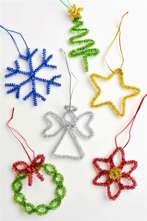 christmas crafts pipe cleaners