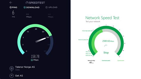 Mobile Data Speed Test 的图像结果