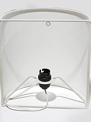 Craftter Textured Fabric D-Shape Wall Lamp Fixture for Indoor Outdoor ...