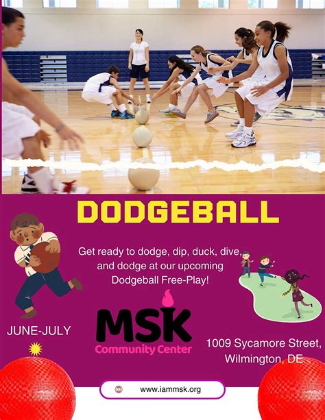 MSKCC Dodgeball, MSK Community Center, Wilmington, 19 September 2023 ...