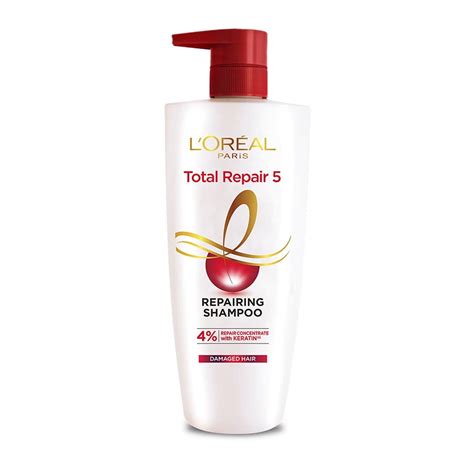 Buy L'Oreal Paris Shampoo, For Damaged and Weak Hair, With Pro-Keratin ...
