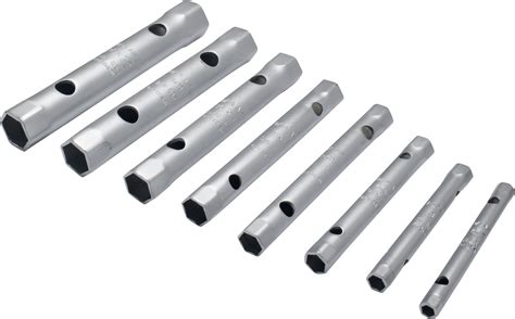 ELORA Hexagon Tubular Box Spanner Set, 8-pcs. 1/4 -1.1/4 AF, ELORA-210S ...