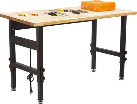 Work Bench, 48 Adjustable Height Work Table, Heavy Australia | Ubuy