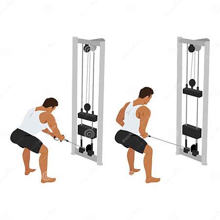 Image result for Cable Machine Bent Over Row