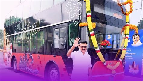 சென்னை சுற்றுலாவுக்கு புதிய அடையாளம் – ஏசி டபுள் டெக்கர் ஹெரிடேஜ் பஸ் ...