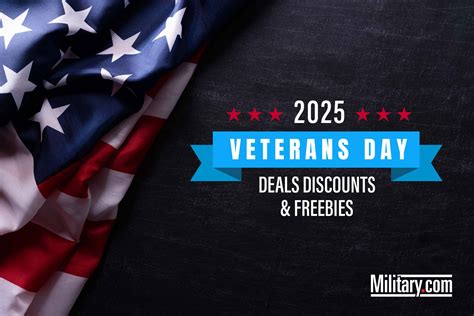 Veterans Day 2025 Freebies Near Me Printable | FREE Printable