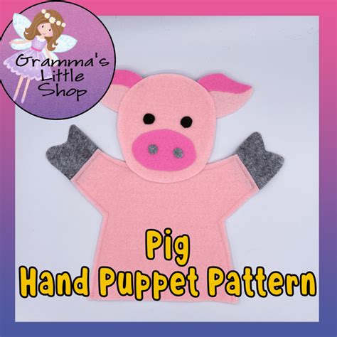 Image result for Easy Hand Puppet Pattern