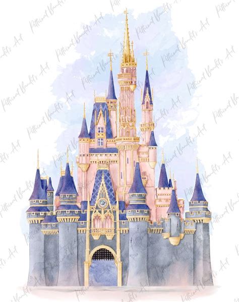 Disney Castle Clipart