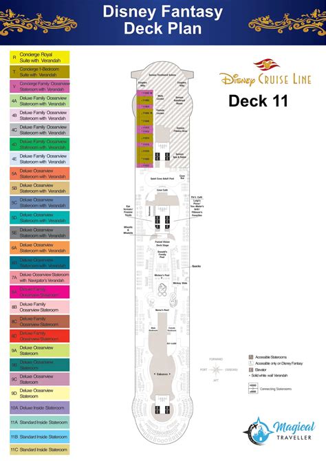 Disney Fantasy Deck Plan: A Complete Deck by Deck Guide to Exploring ...