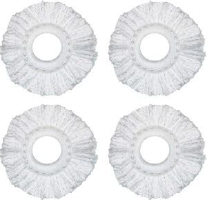 Spotzero by Milton Replacement Mop Head (Refill), Pack of 4 Refill ...