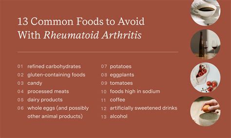 13 Common Foods to Avoid With Rheumatoid Arthritis