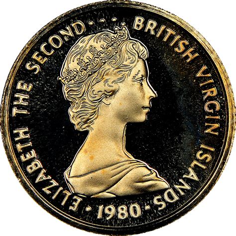 British Virgin Islands 25 Dollars KM 27 Prices & Values | NGC