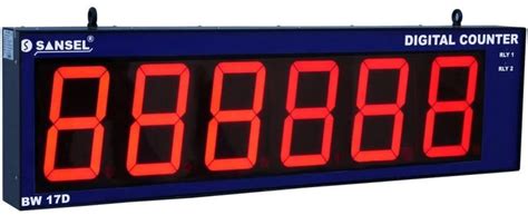 4" Jumbo Display Counter Manufacturers and Exporters from Chennai