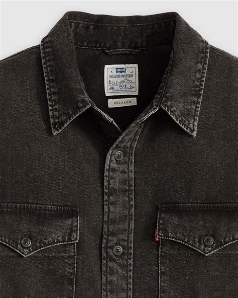 Relaxed Fit Western Shirt - Black | Levi's® CA