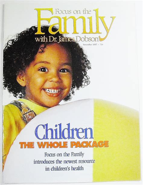 Focus on the Family with Dr. James Dobson, Volume 21 Number 11 ...