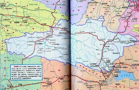巴音郭楞地图全图,库尔勒地区,巴音楞_大山谷图库