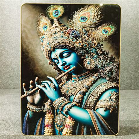 God Idol Wall Painting - Lord Krishna – VIIVAZ