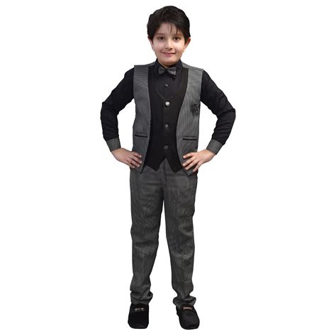 Zolario Boys Clothing Set 3 Piece Dress for Boys, Set of Waist Coat ...