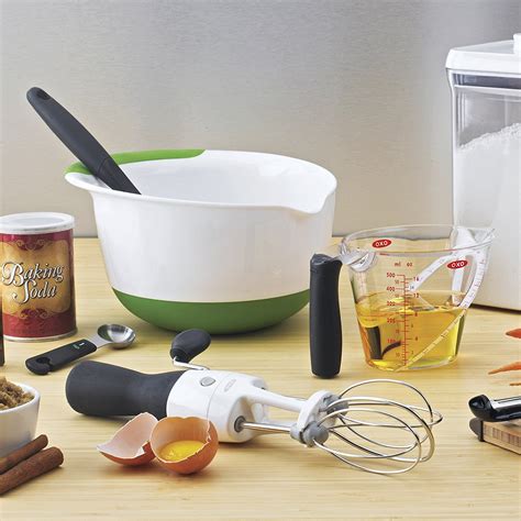 OXO Good Grips 3-Piece Mixing Bowl Set, Blue/Green/Yellow N13 free ...