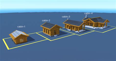 Log Cabin Minecraft Blueprints