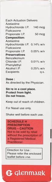 Flublock Az Bottle Of 7ml Nasal Spray: Uses, Side Effects, Price ...