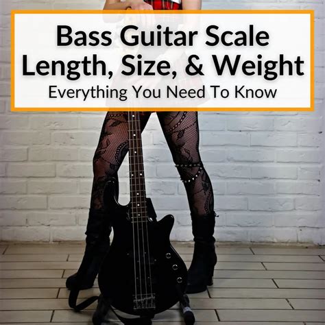 Bass Guitar Scale Length, Size, & Weight (Everything You Need To Know)