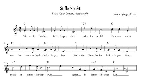 Silent Night In German Pdf at Albertha Janes blog