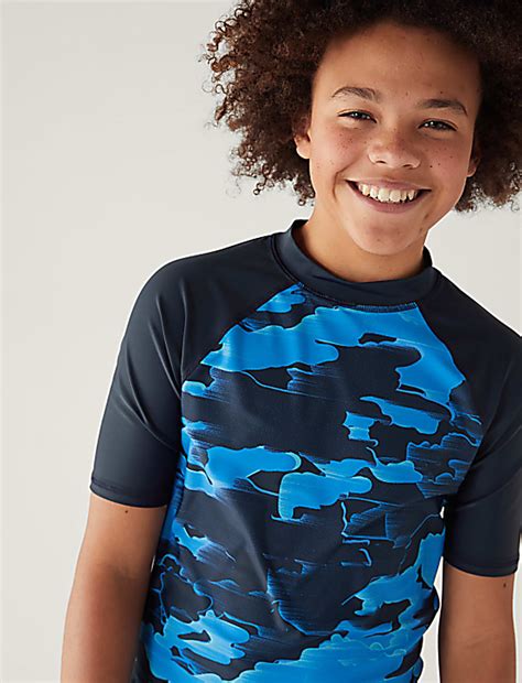 Buy Camouflage Rash Vest at Marks & Spencer