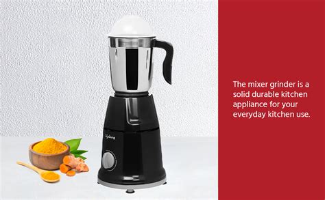 Buy Lifelong LLMG93 500 Watt Duos Mixer Grinder, 2 Stainless Steel Jar ...