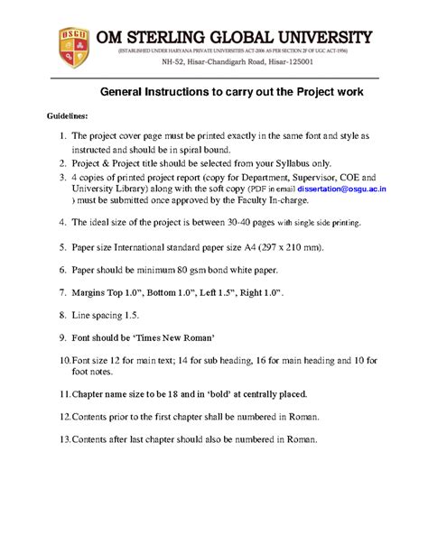 Project Guidelines for 1748087730474: Instructions for Completion - Studocu