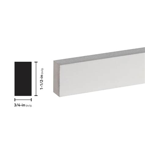 AZEK 1-in x 2-in x 8-ft S4S PVC Trim Board in the PVC Trim Boards ...