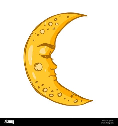 Moon Cartoon No Face