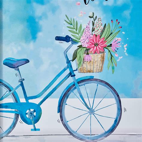 Buy Spectrum MDF Serene The Bicycle Picture Frame - 33x48cm from Home ...