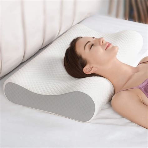 MASHUR FAB Memory Foam Pillow, Orthopedic Refill Pillow Neck Pain ...