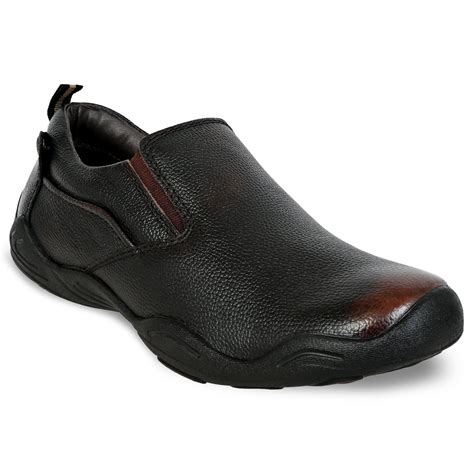 Allen Cooper Men's Genuine Leather Comfortable Formal Shoes with Memor ...